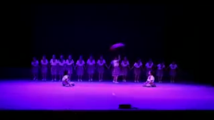 2019年民办学校科技艺术节优秀微视频作品舞蹈《一把小雨伞》